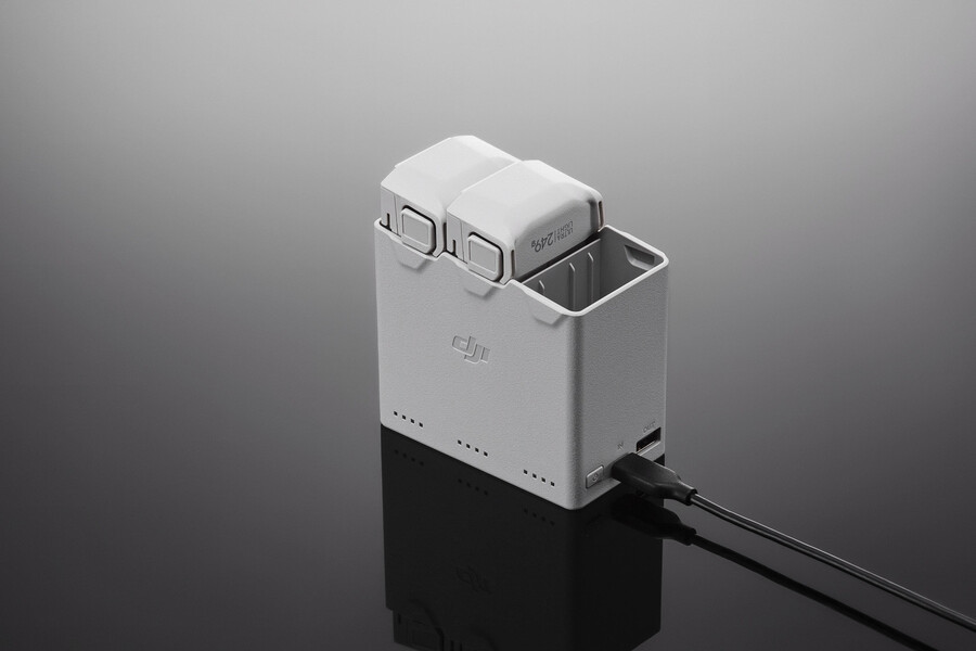station de recharge bidirectionnelle gamme dji mini 4 promini 3