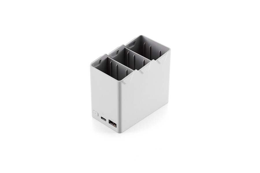 station de recharge bidirectionnelle gamme dji mini 4 promini 3