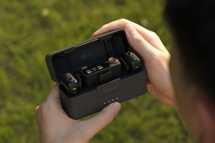 boîtier de recharge dji mic 2