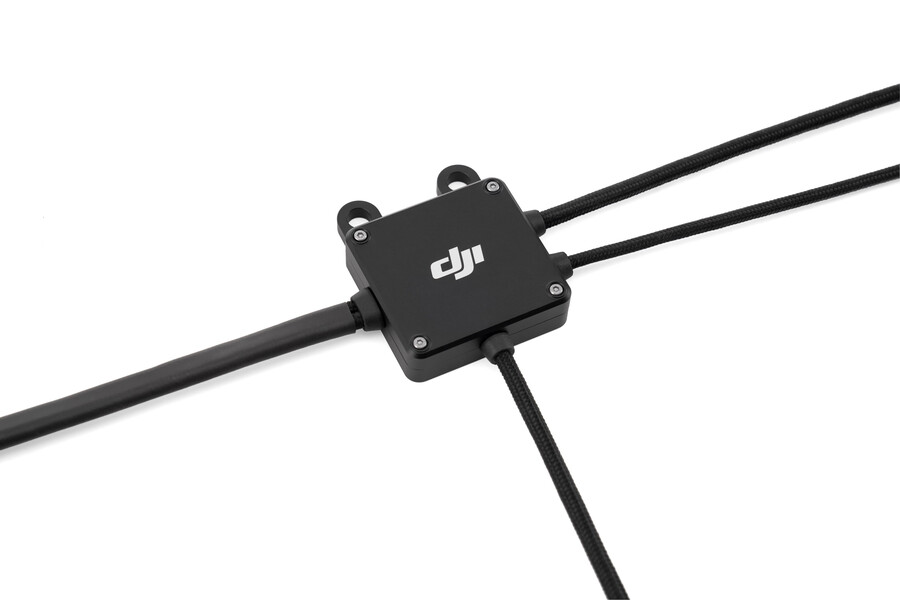 station de câbles dji télémètre lidar rs vers dji transmission