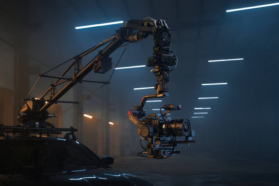 lidar dji focus pro vers station de câbles dji transmission