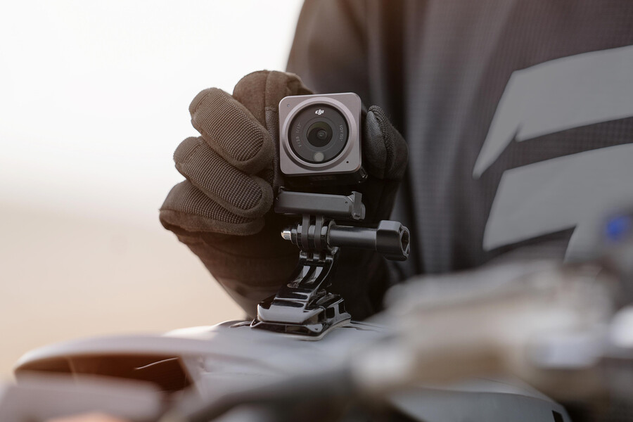 support dinstallation magnétique dji action 2