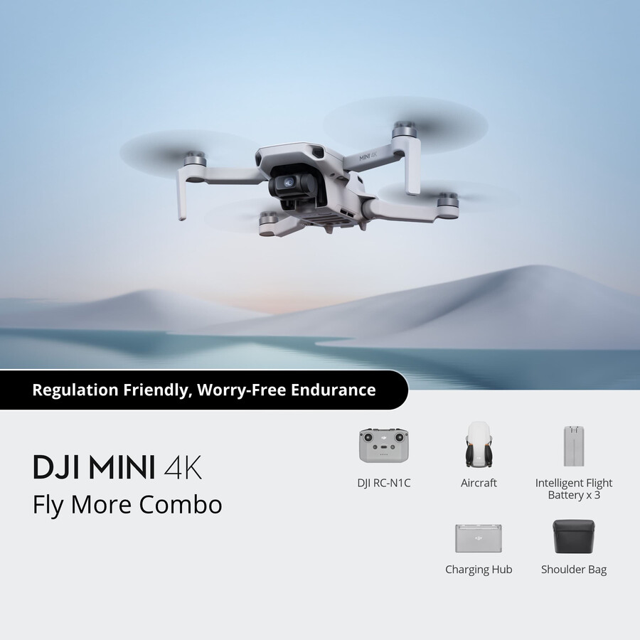 bundle fly more dji mini 4k