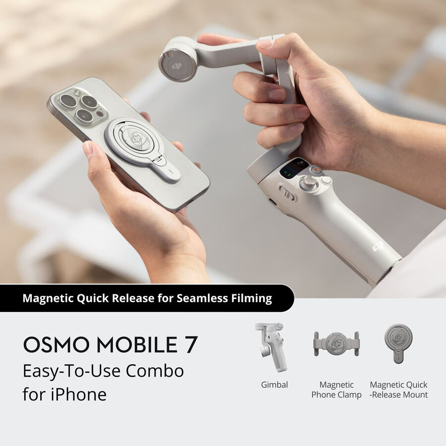 bundle facile à utiliser osmo mobile 7 pour iphone