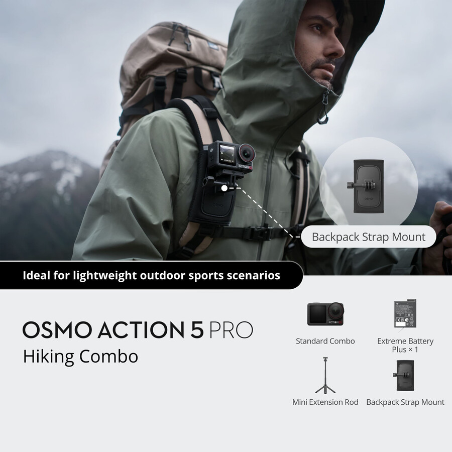 bundle randonnée osmo action 5 pro