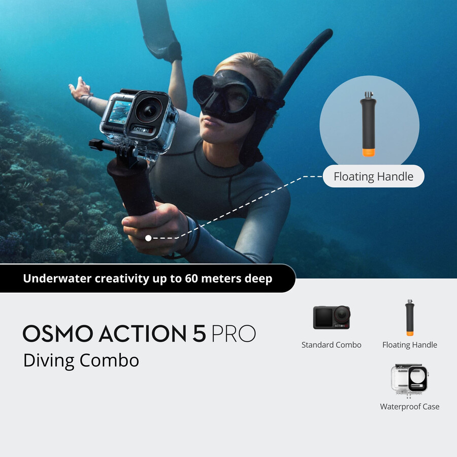 bundle plongée osmo action 5 pro
