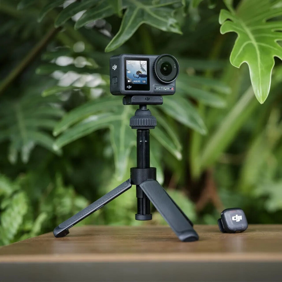 bundle vlog osmo action 4 Émetteur dji mic 3 mini barre dextension