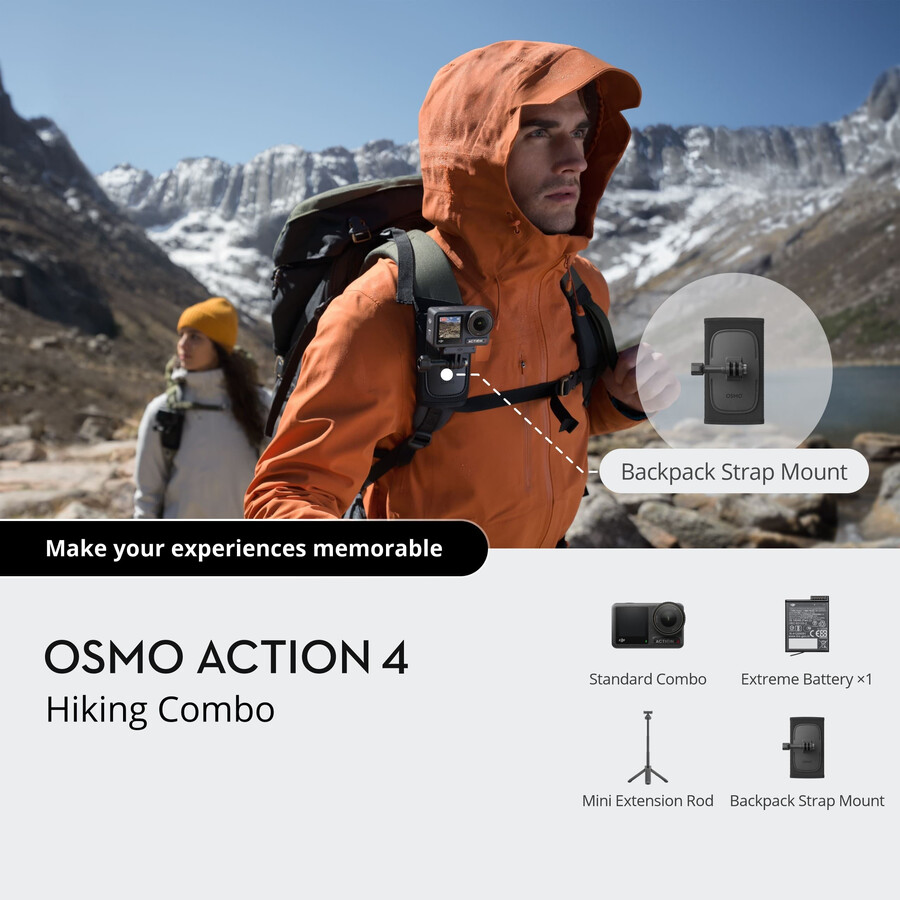 osmo action 4 hiking combo