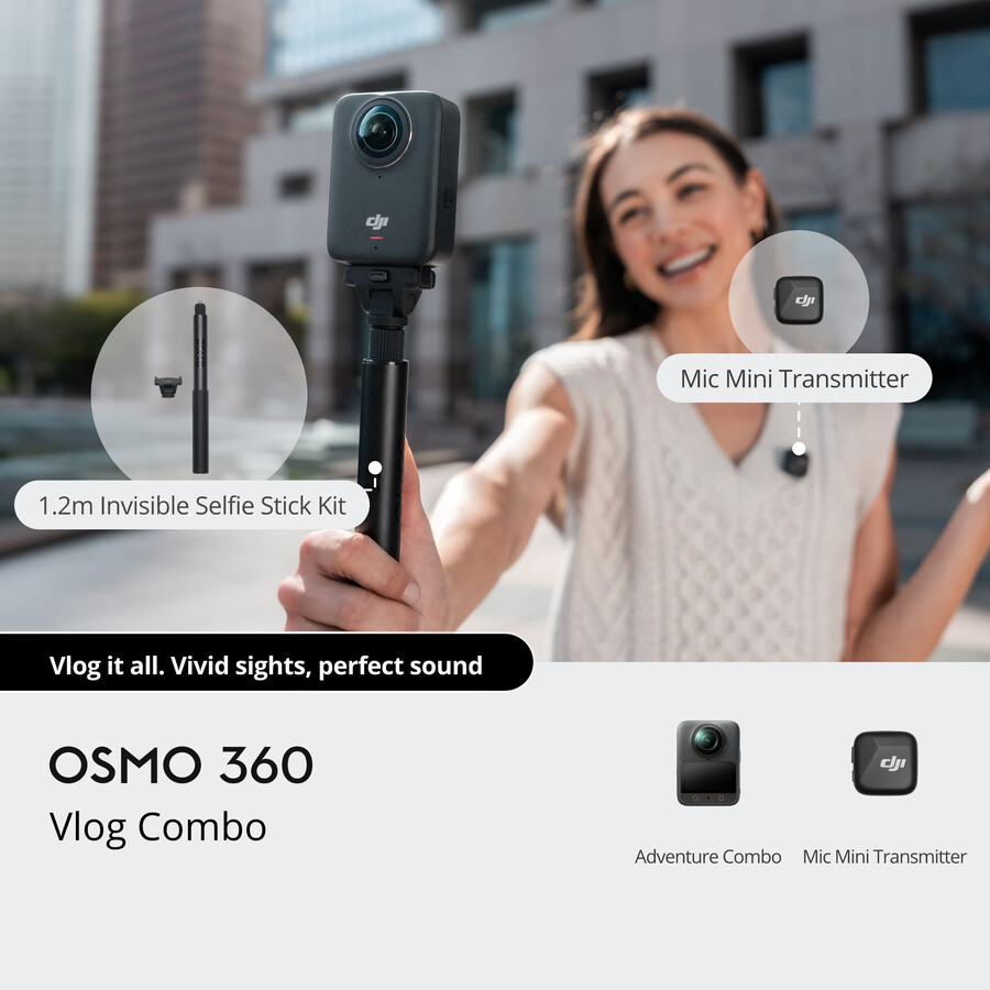 bundle vlog osmo 360