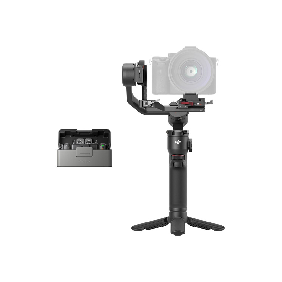 bundle créateur dji rs 3 mini dji mic 3 2 tx 1 rx boîtier de recharge