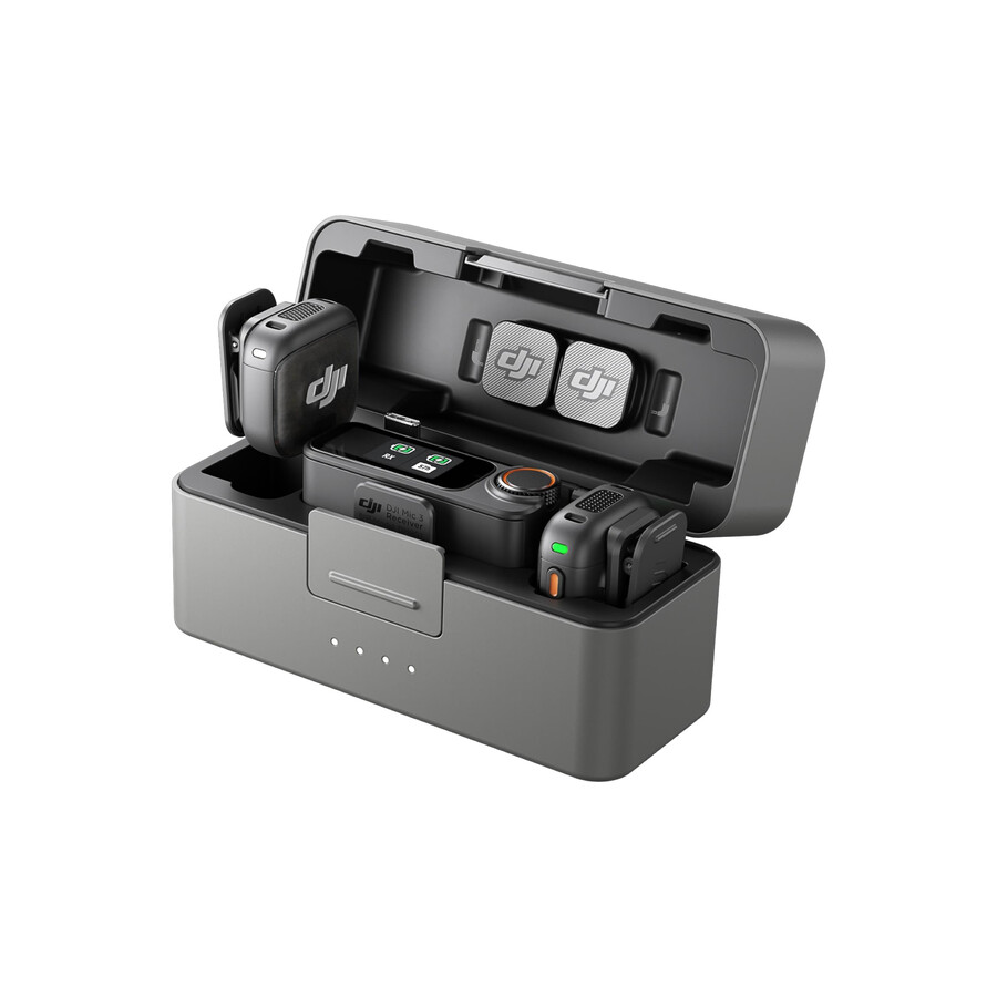 bundle créateur dji rs 3 mini dji mic 3 2 tx 1 rx boîtier de recharge
