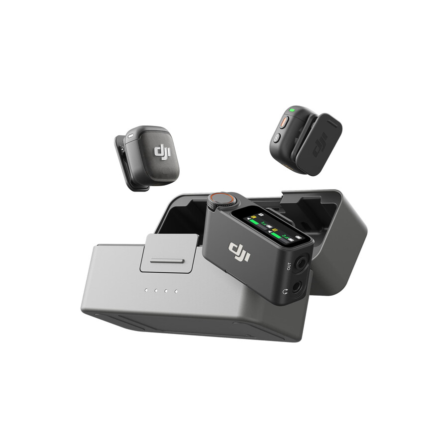 bundle créateur dji rs 3 mini dji mic 3 2 tx 1 rx boîtier de recharge