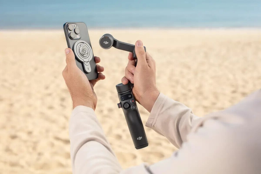 support magnétique à démontage rapide dji om