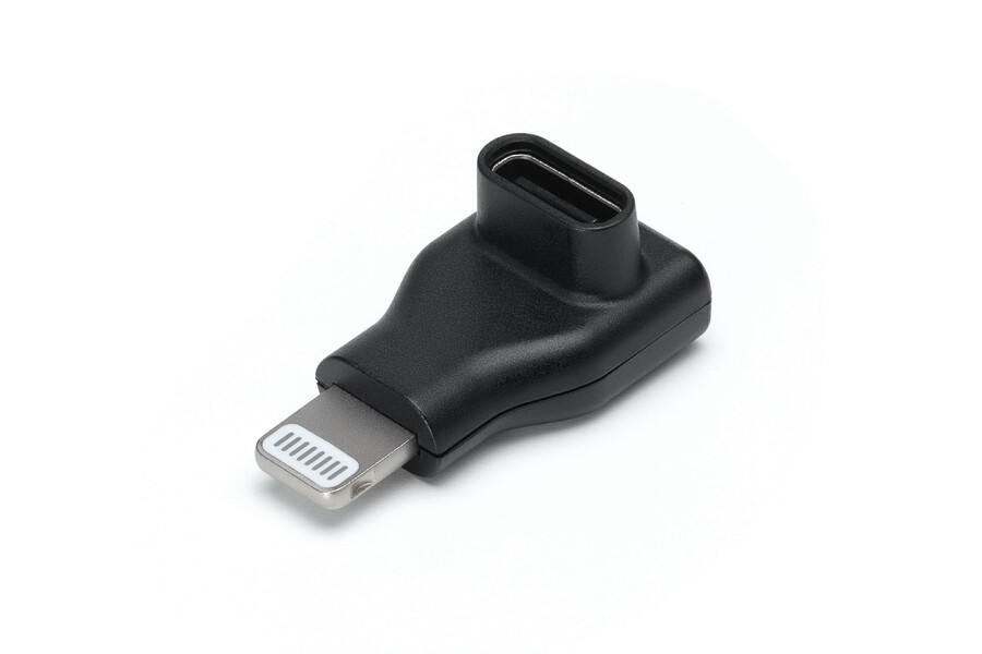 adaptateur de récepteur mobile pour gamme dji mic usb-c vers lightning