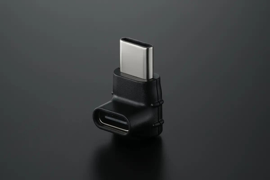 adaptateur de récepteur mobile pour gamme dji mic usb-c vers usb-c