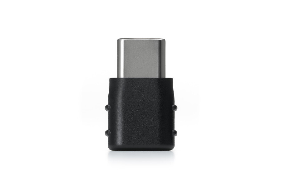 adaptateur de récepteur mobile pour gamme dji mic usb-c vers usb-c