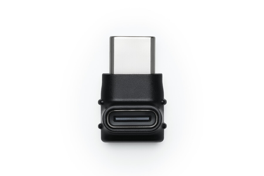 adaptateur de récepteur mobile pour gamme dji mic usb-c vers usb-c