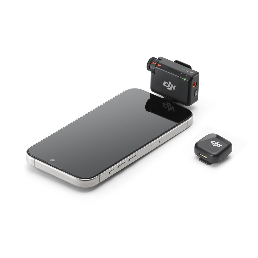 dji mic mini 1 tx 1 rx adaptateur pour téléphone mobile lightning
