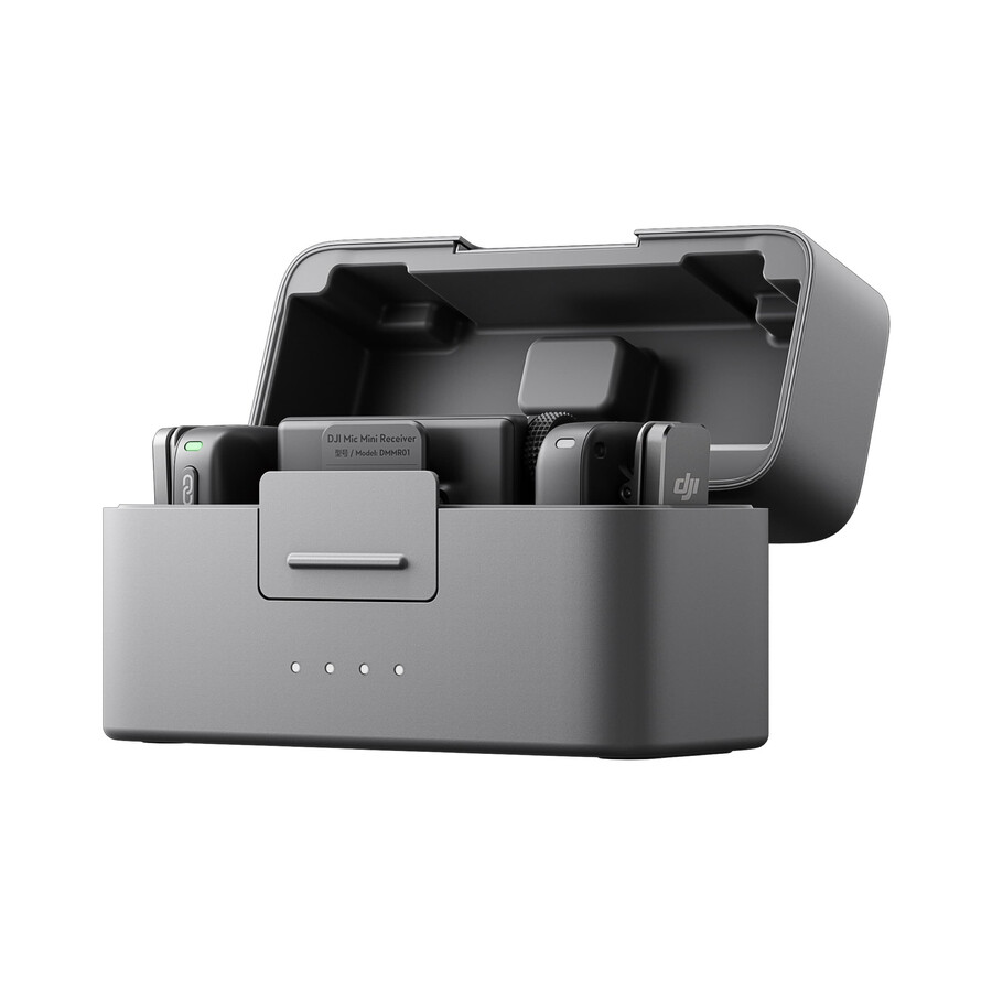 dji mic mini 2 tx 1 rx boîtier de recharge adaptateur pour téléphone mobile lightning