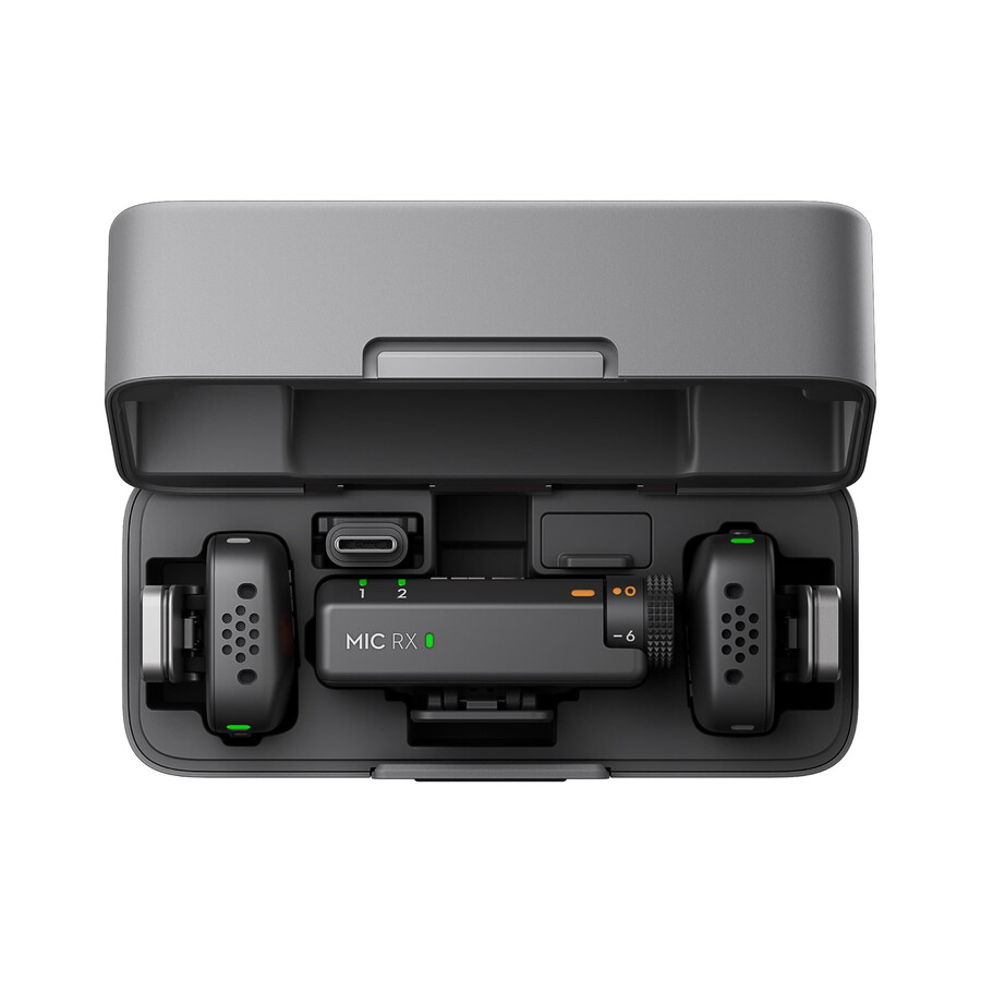 dji mic mini 2 tx 1 rx boîtier de recharge adaptateur pour téléphone mobile lightning