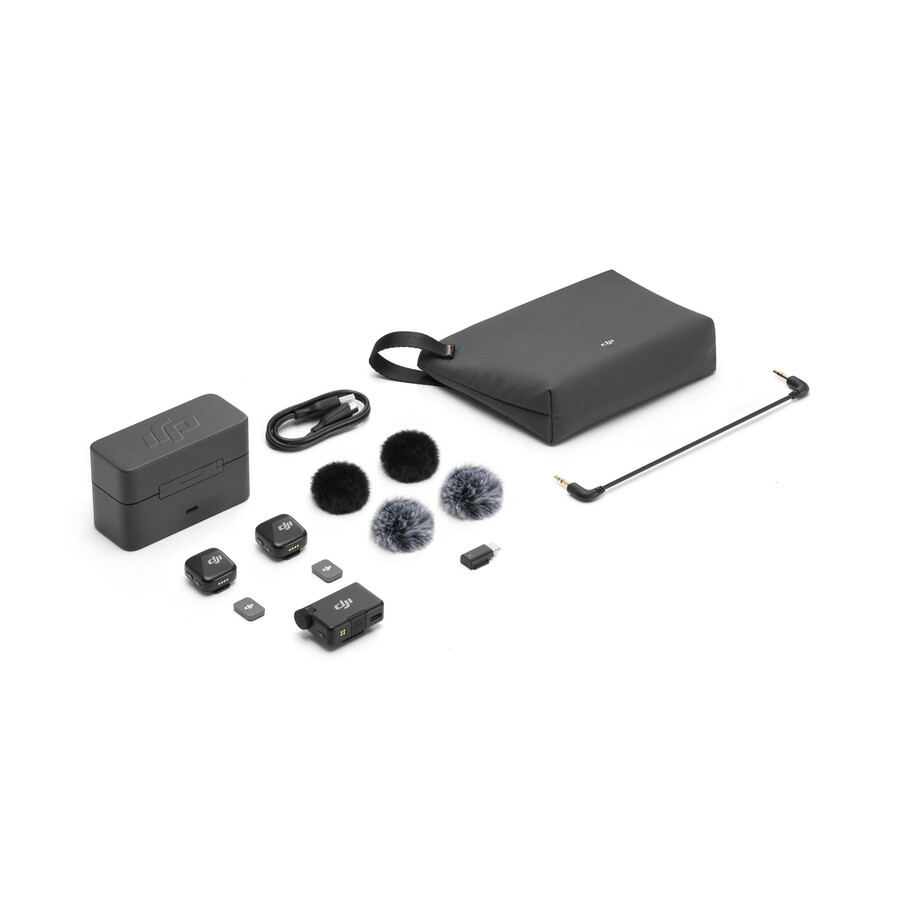 dji mic mini 2 tx 1 rx boîtier de recharge
