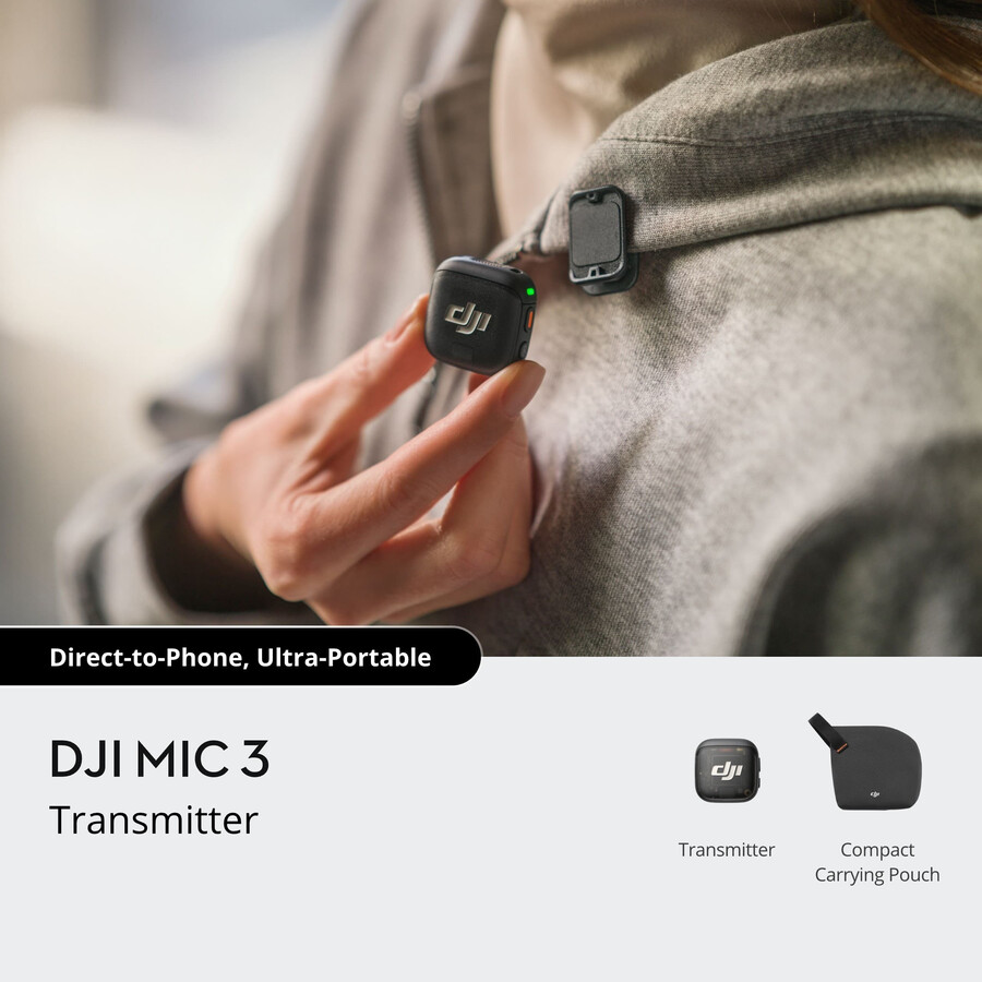 Émetteur dji mic 3