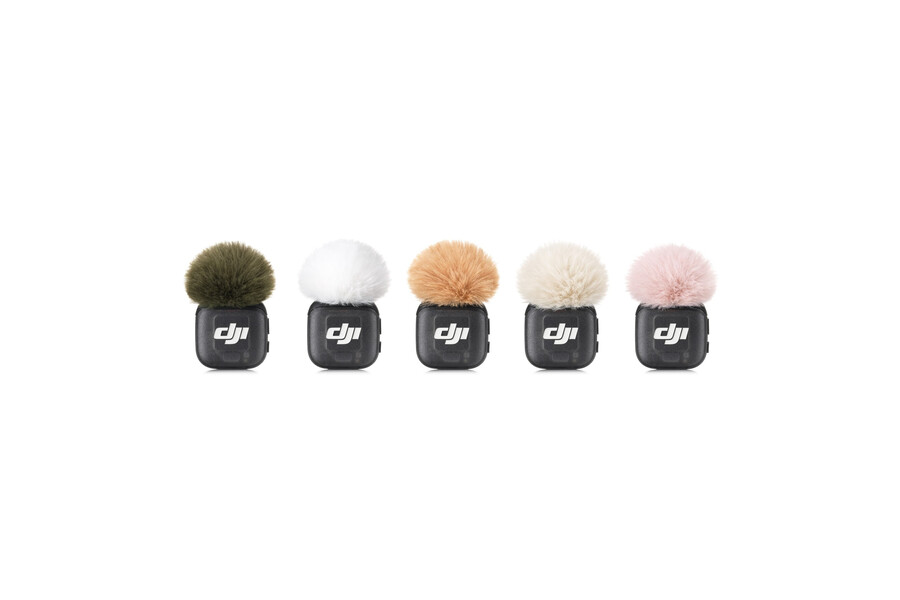 bonnettes anti-vent polychrome dji mic 3