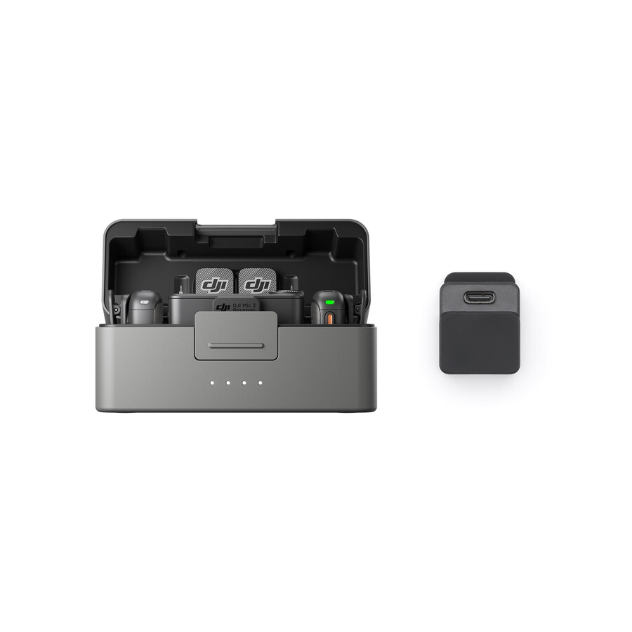 dji mic 3 2 tx 1 rx custodia di ricarica adattatore per fotocamera