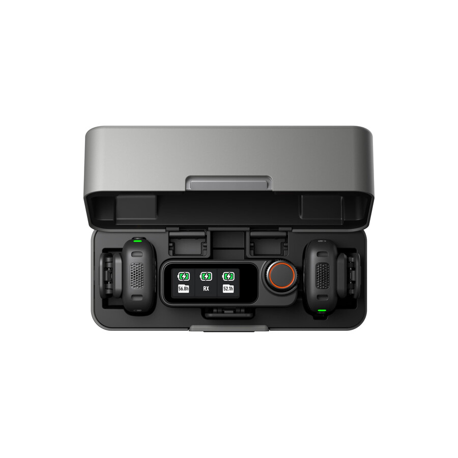 dji mic 3 2 tx 1 rx custodia di ricarica adattatore per fotocamera