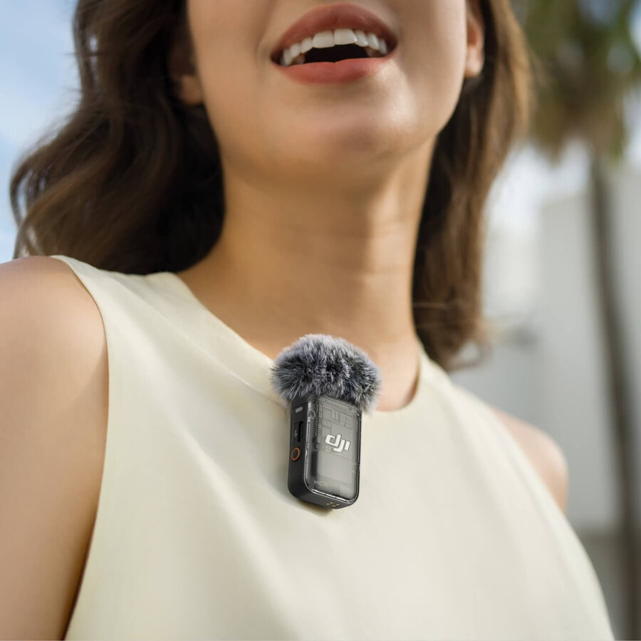 Émetteur dji mic 2 blanc nacré