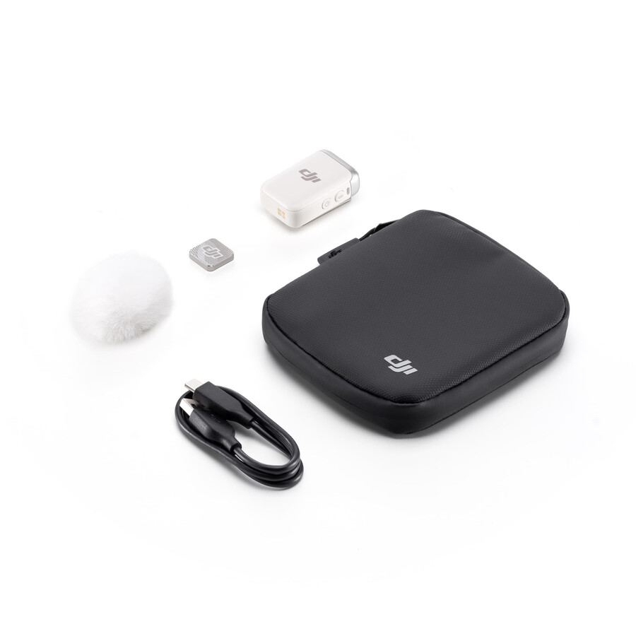 Émetteur dji mic 2 blanc nacré